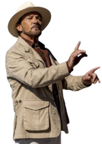 Above and Below Antonio Banderas White Cotton Jacket - Image 2